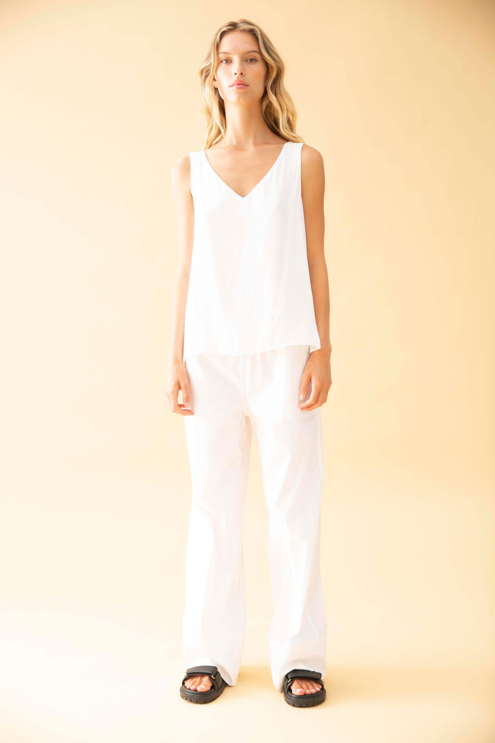 Mela Purdie Audrey Tank - White