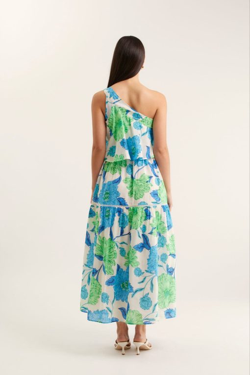 Alessandra Olympia Dress-Calypso Blue - Image 2