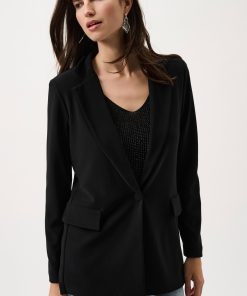 Joseph Ribkoff Straight Blazer - Black