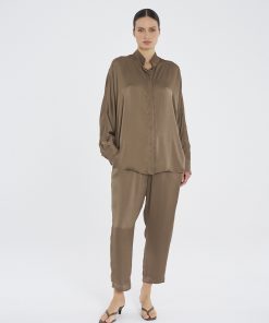 Mela Purdie Dolman Villa Shirt - Sepia