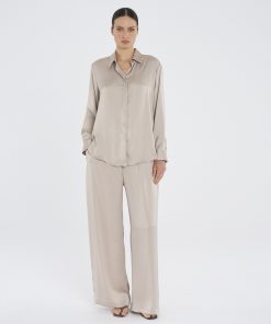 Mela Purdie Soft Shirt - Champagne