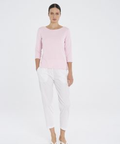 Mela Purdie Relaxed Boat Neck - Rosebud