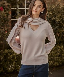Verge Nina Sweater - Rose Quartz