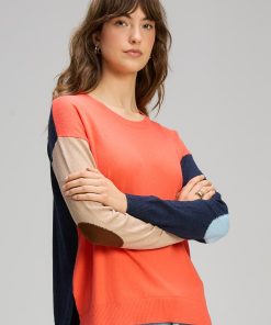 Zaket and Plover Patch Play Jumper - Melon