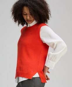 Zaket and Plover Vest Essential - Paprika