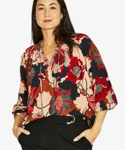 Jump Parisian Floral Top - Multi
