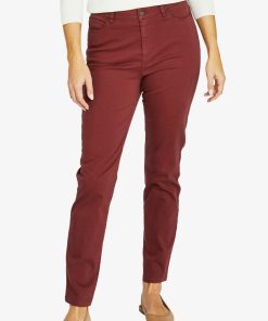 Jump Luxury Pocket Trim Jean - Merlot