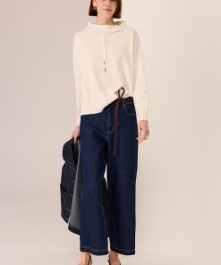 POL Rowan Drawcord Knit - Ivory