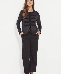 Verge Royal Cardi - Graphite