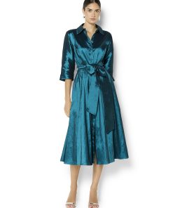 Montique Kai Cocktail dress - Petrol Blue