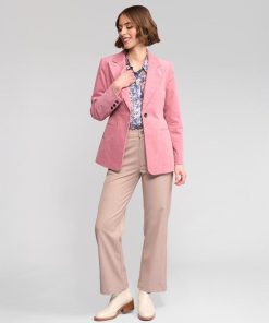 Vassalli Gallery Blazer - Dusty Pink