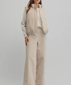 Yarra Trail Woods Wide Leg Pant - Almond
