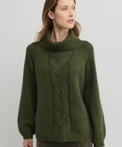 Yarra Trail Rationale Knit - Loden