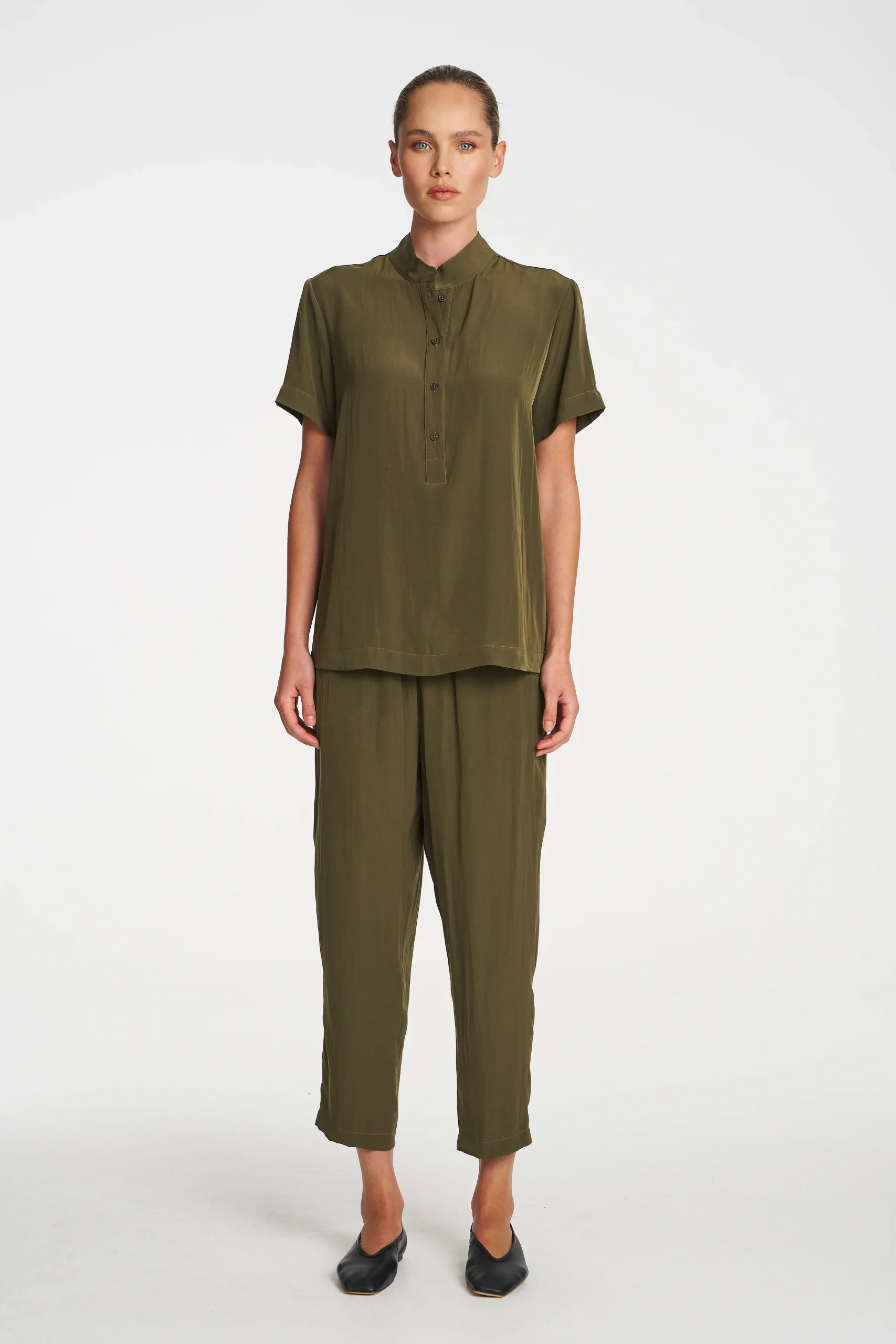 Mela Purdie Soft Zip Pant - Cargo - Image 2