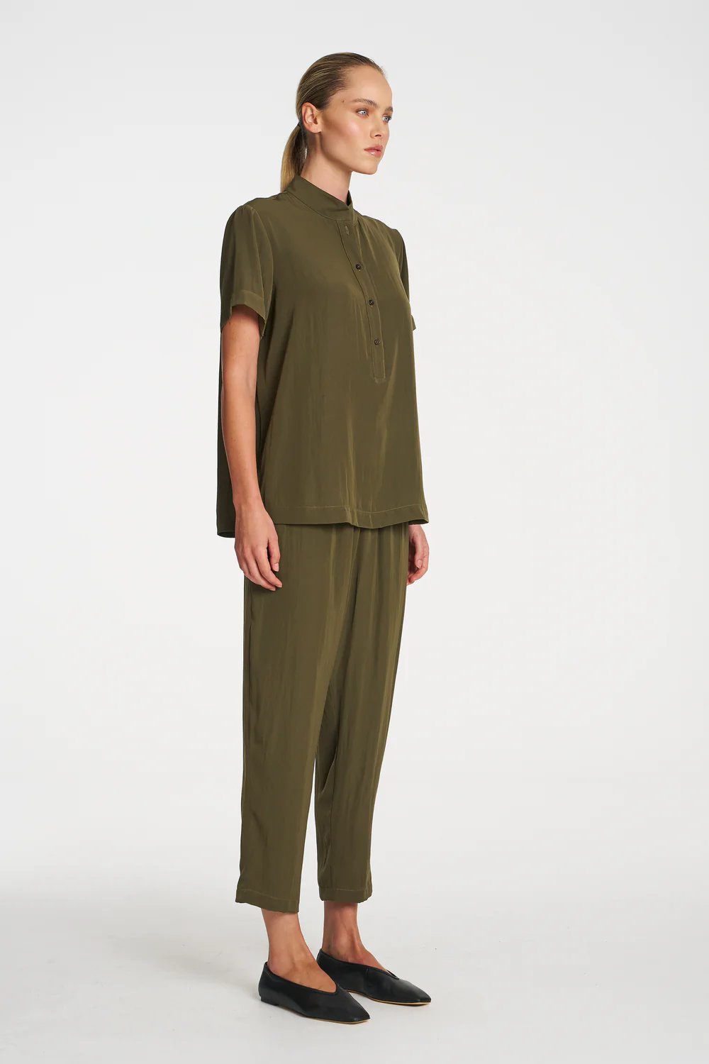 Mela Purdie Soft Zip Pant - Cargo - Image 3