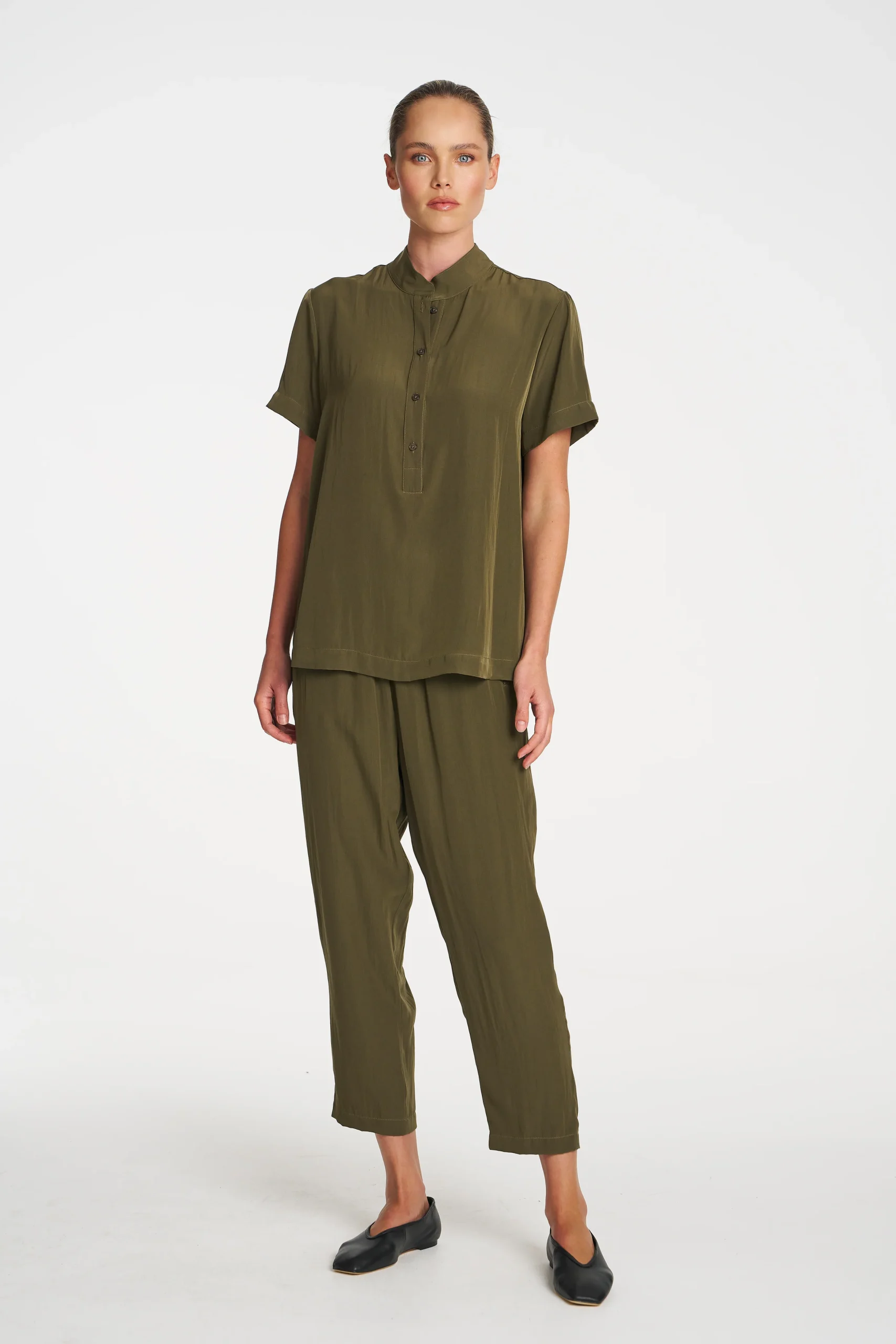 Mela Purdie Soft Zip Pant - Cargo