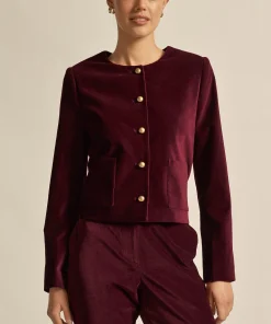 Zoe Kratzmann Sway Jacket - Berry