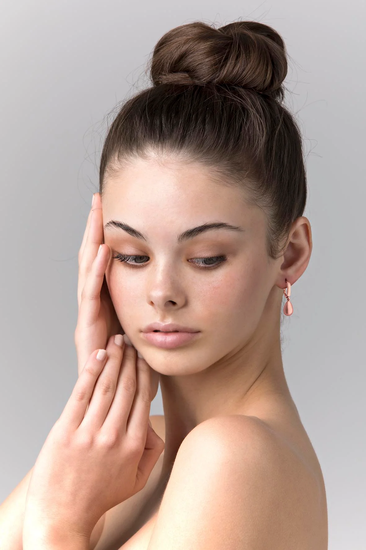 Liberte' Shelby Earrings - Rose Gold - Image 2