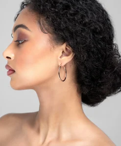 Liberte' Erika Hoop Earrings - Rose Gold
