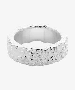 Liberte' Martha Textured Ring - Silver