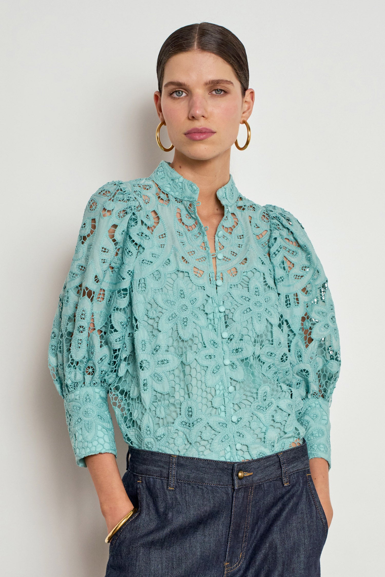 Zoe Kratzmann Depart Top - Pistachio - Image 4