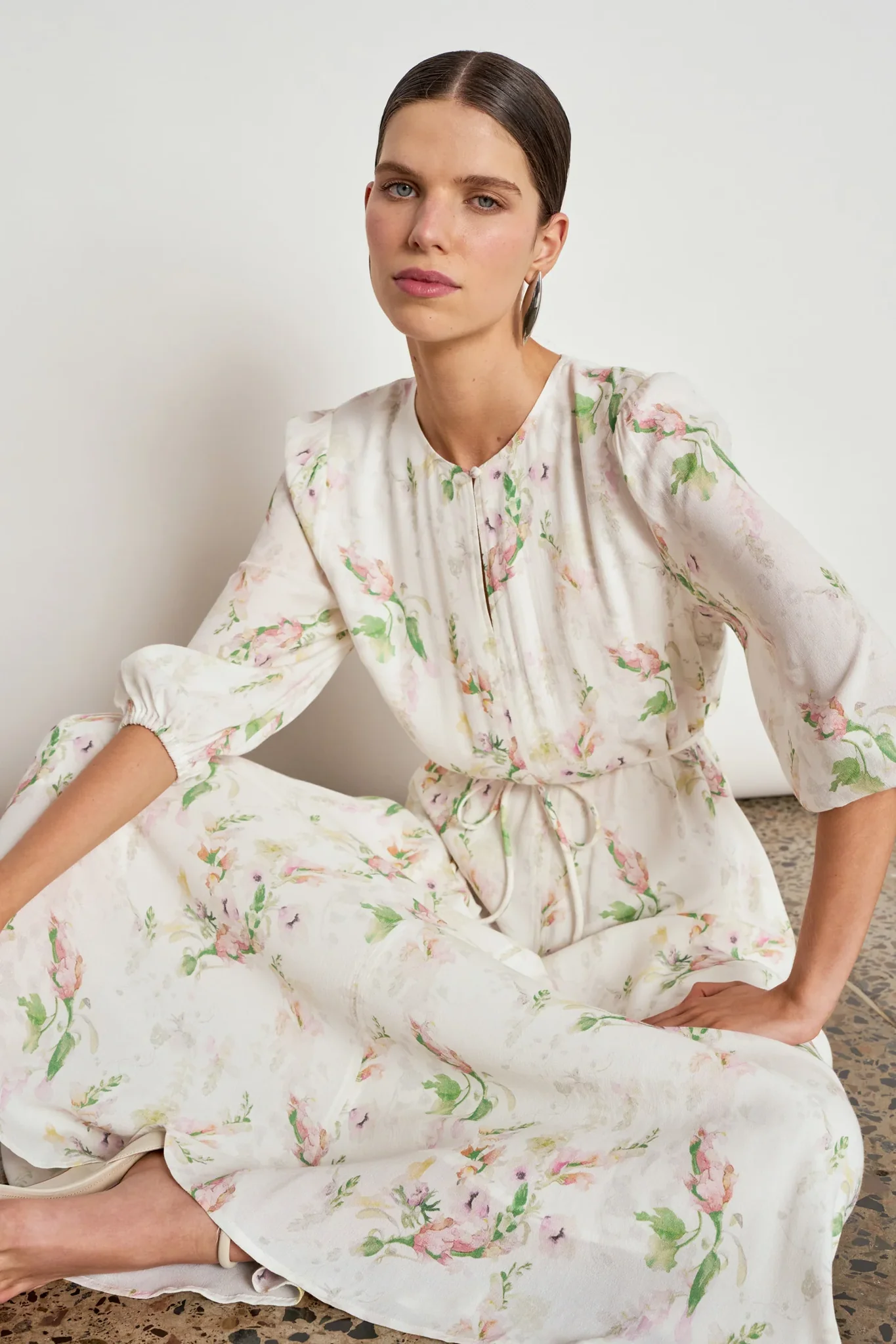 Zoe Kratzmann Sequence Dress - Painterly Bloom - Image 3