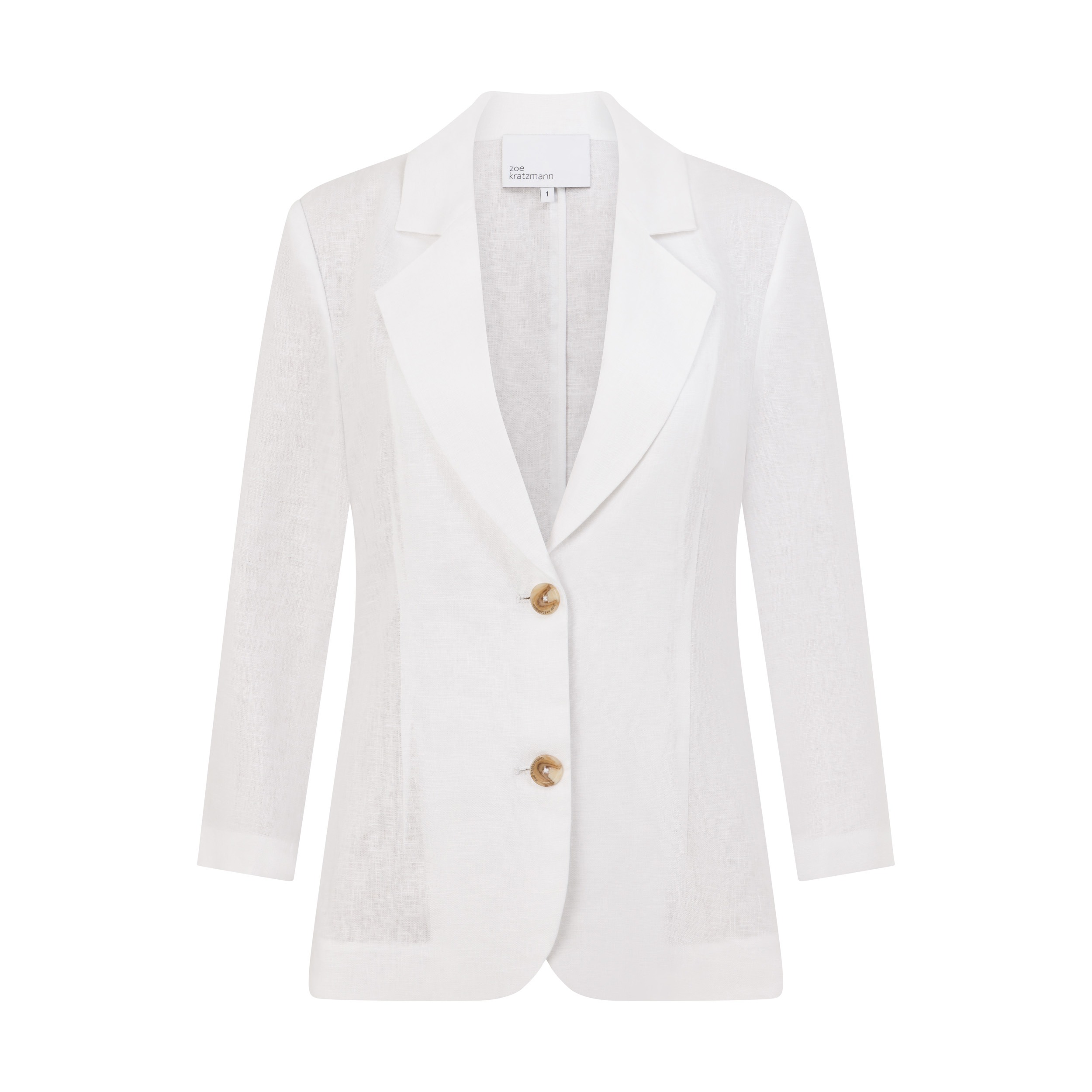 Zoe Kratzmann Illuminate Jacket - Porcelain - Image 5