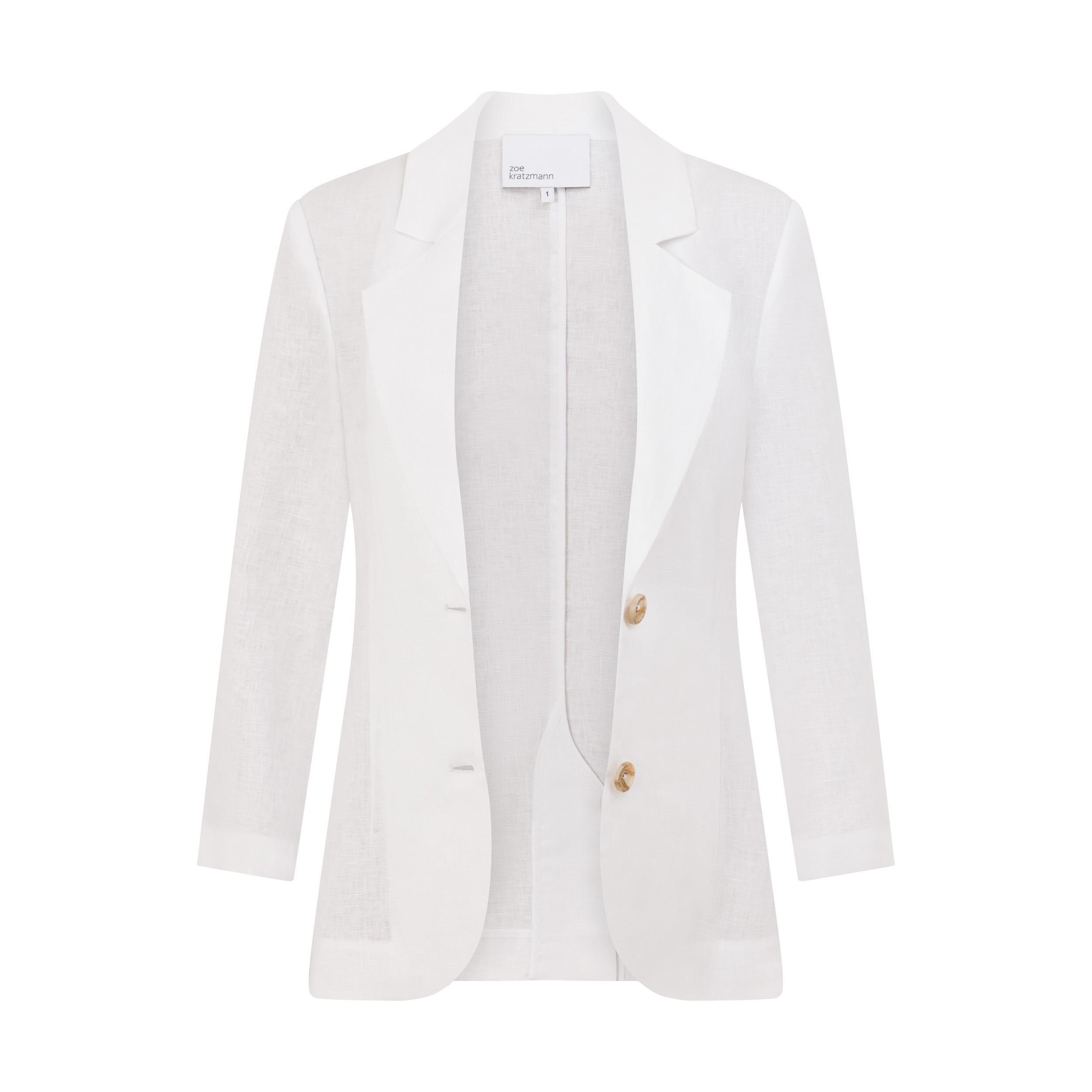 Zoe Kratzmann Illuminate Jacket - Porcelain - Image 6