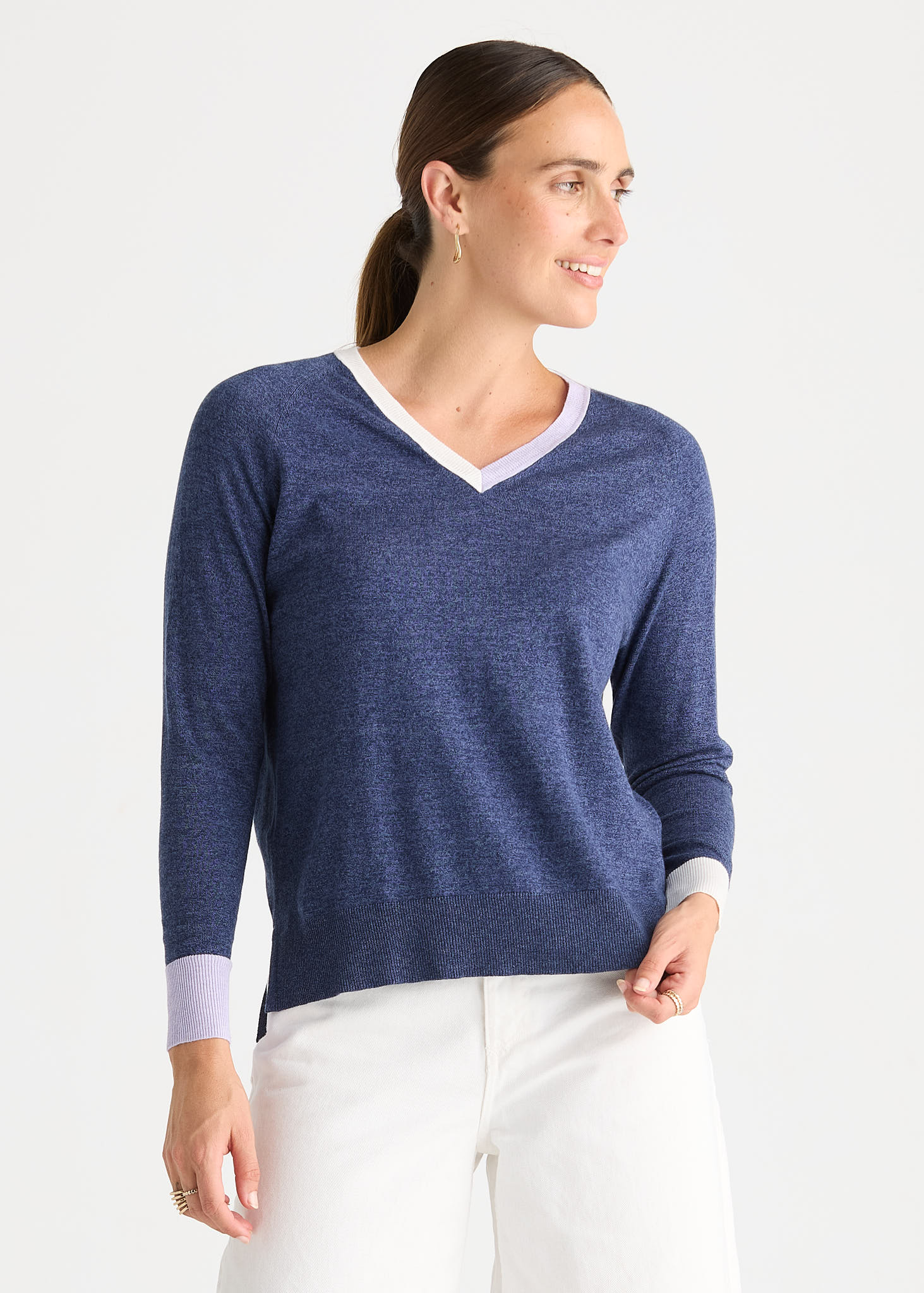 Zacket & Plover V Accent - Denim - Image 2