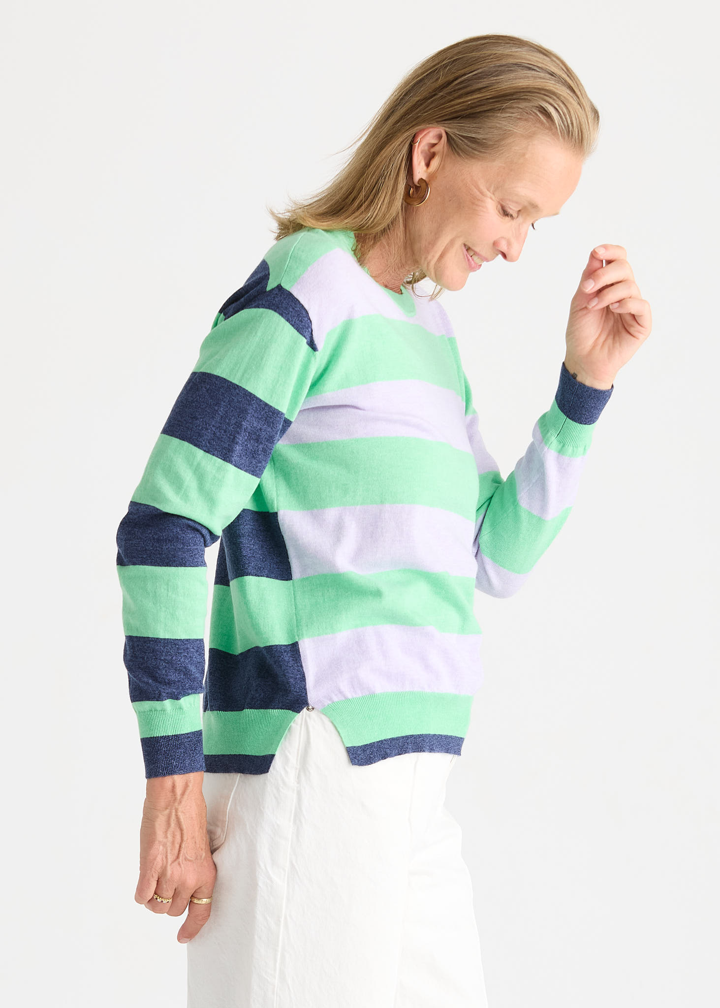 Zacket & Plover Coastal Stripe - Jelly Mint - Image 3