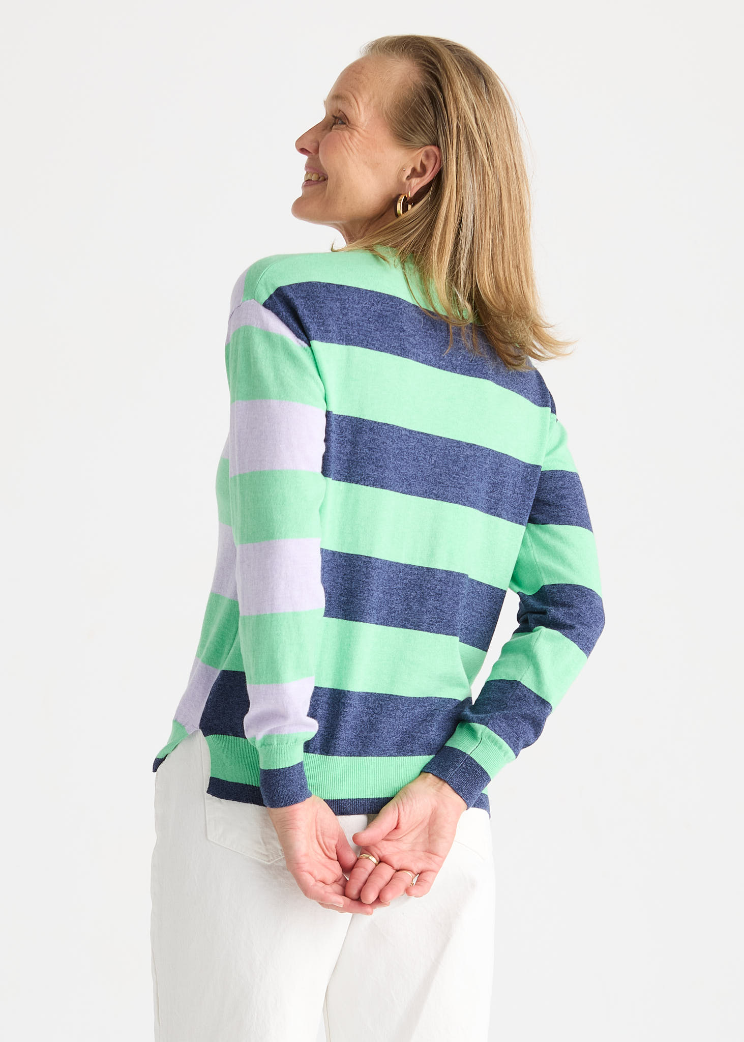 Zacket & Plover Coastal Stripe - Jelly Mint - Image 2