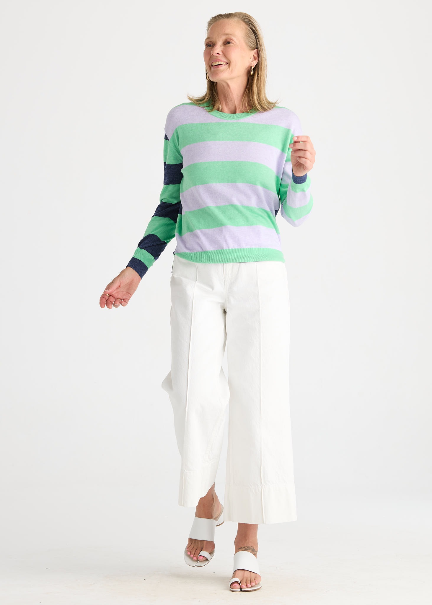 Zacket & Plover Coastal Stripe - Jelly Mint - Image 5