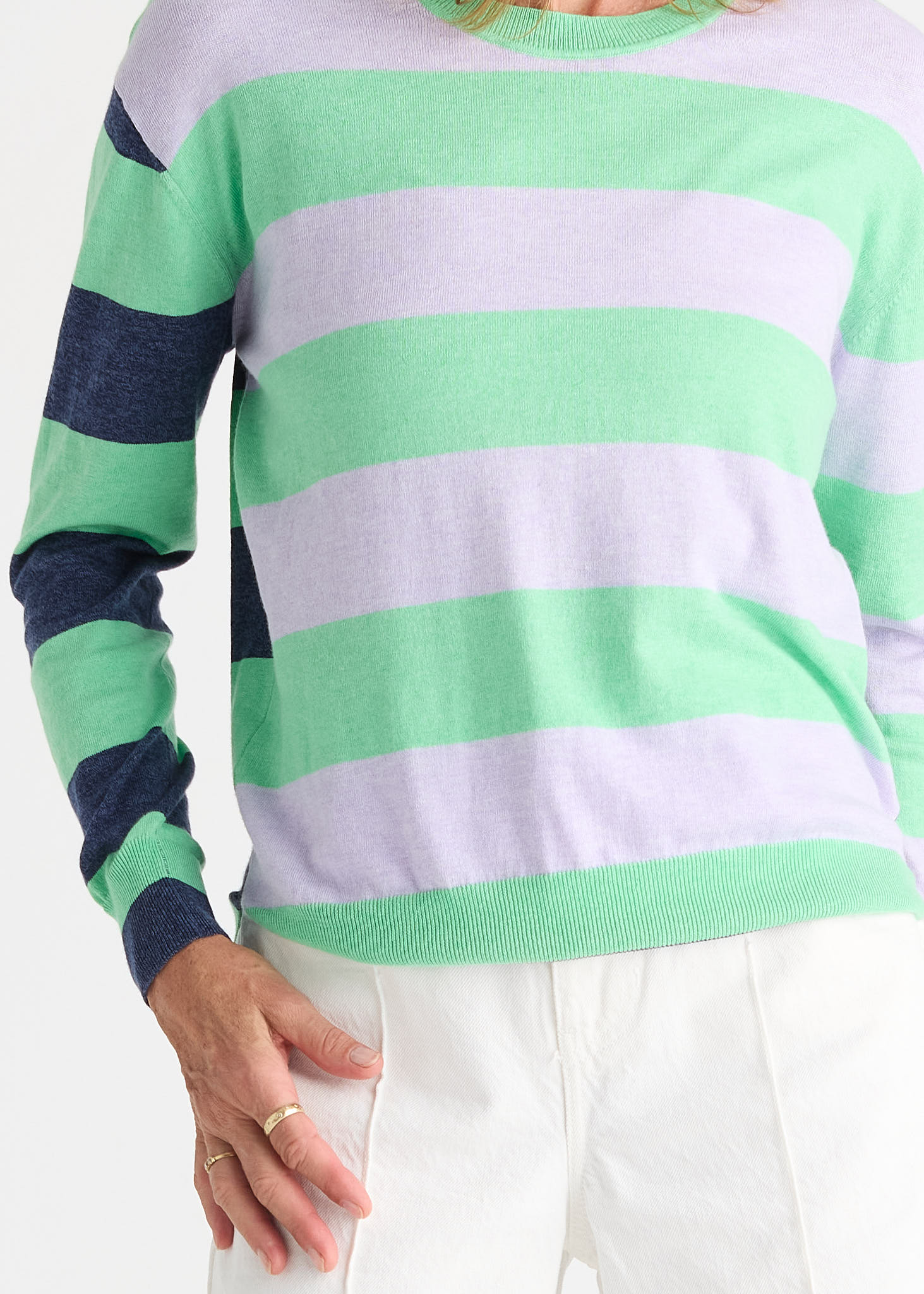Zacket & Plover Coastal Stripe - Jelly Mint - Image 4