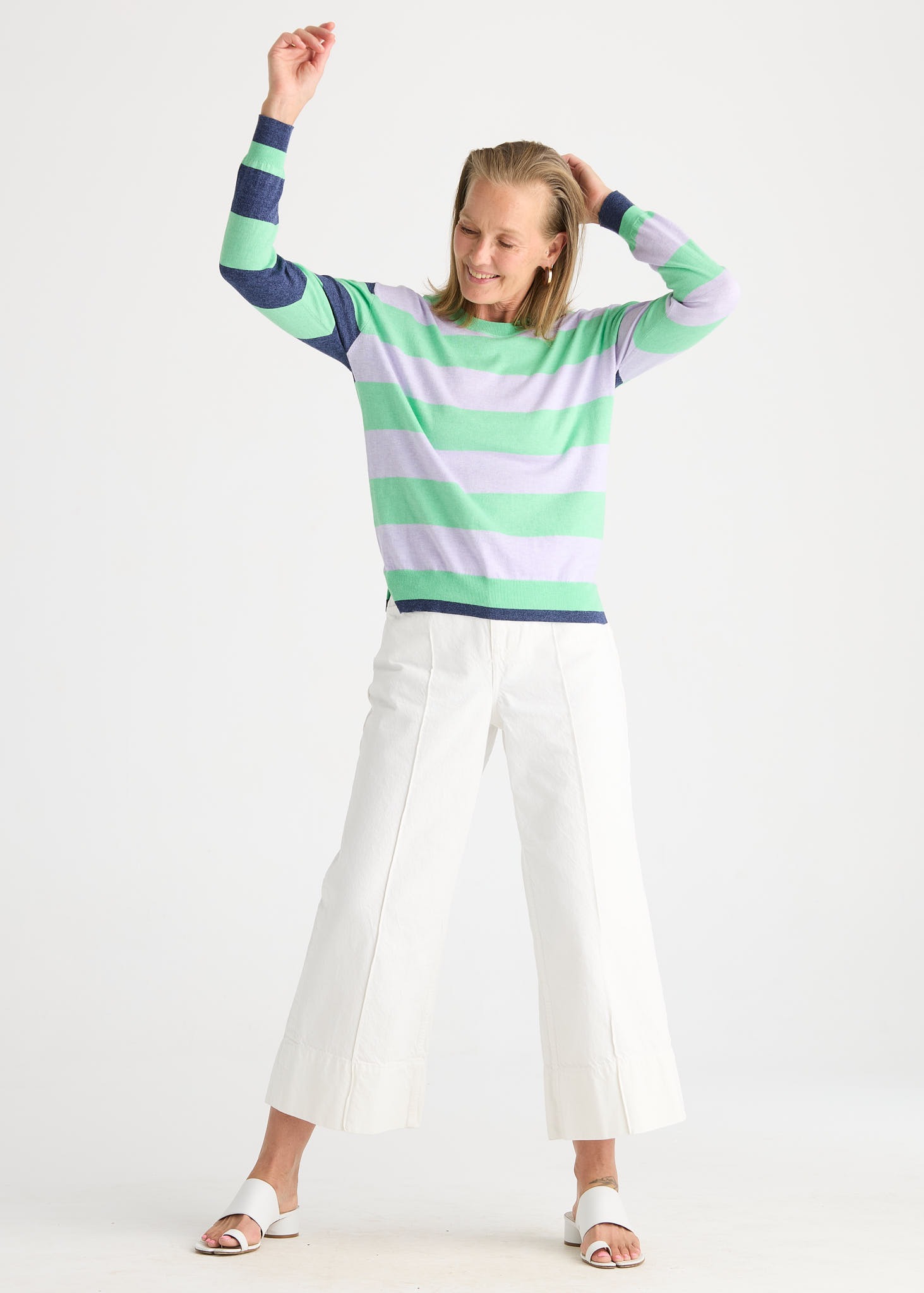Zacket & Plover Coastal Stripe - Jelly Mint - Image 6