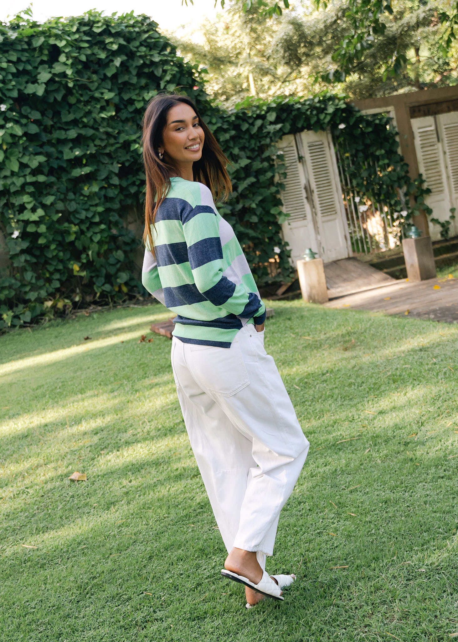 Zacket & Plover Coastal Stripe - Jelly Mint - Image 7