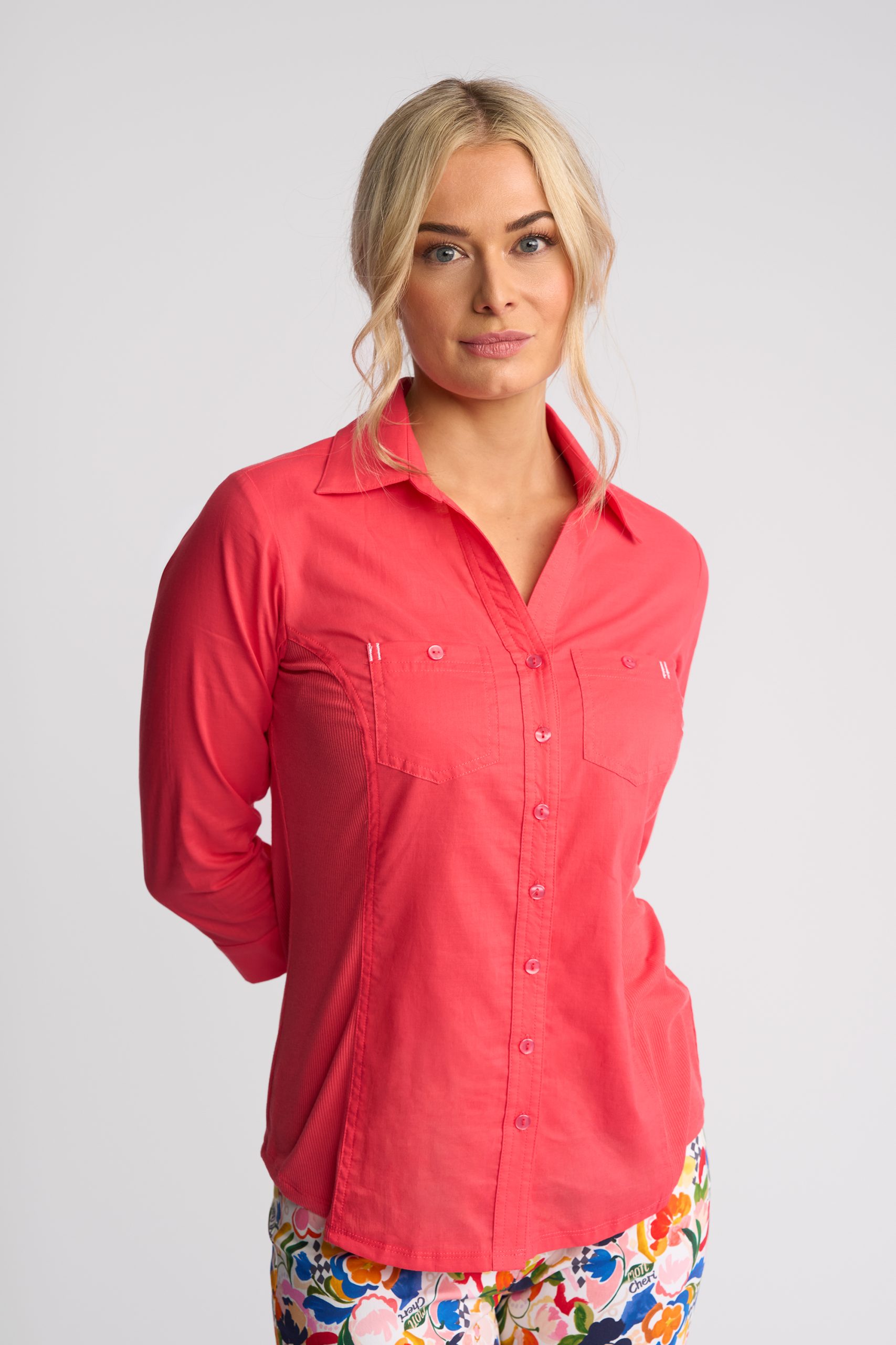 Vassalli Isla Shirt - Raspberry