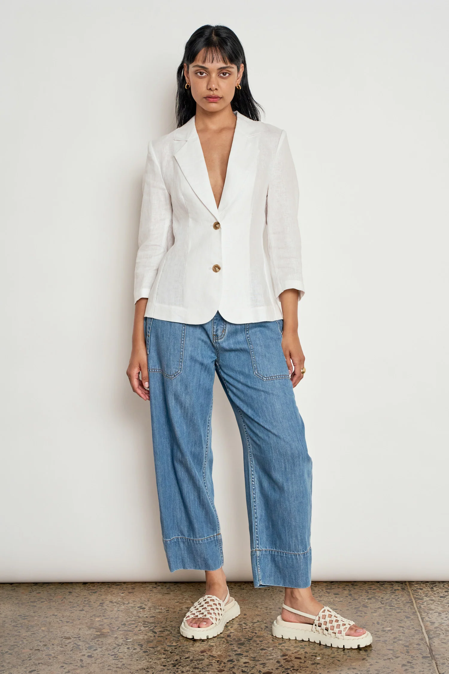 Zoe Kratzmann Illuminate Jacket - Porcelain - Image 3