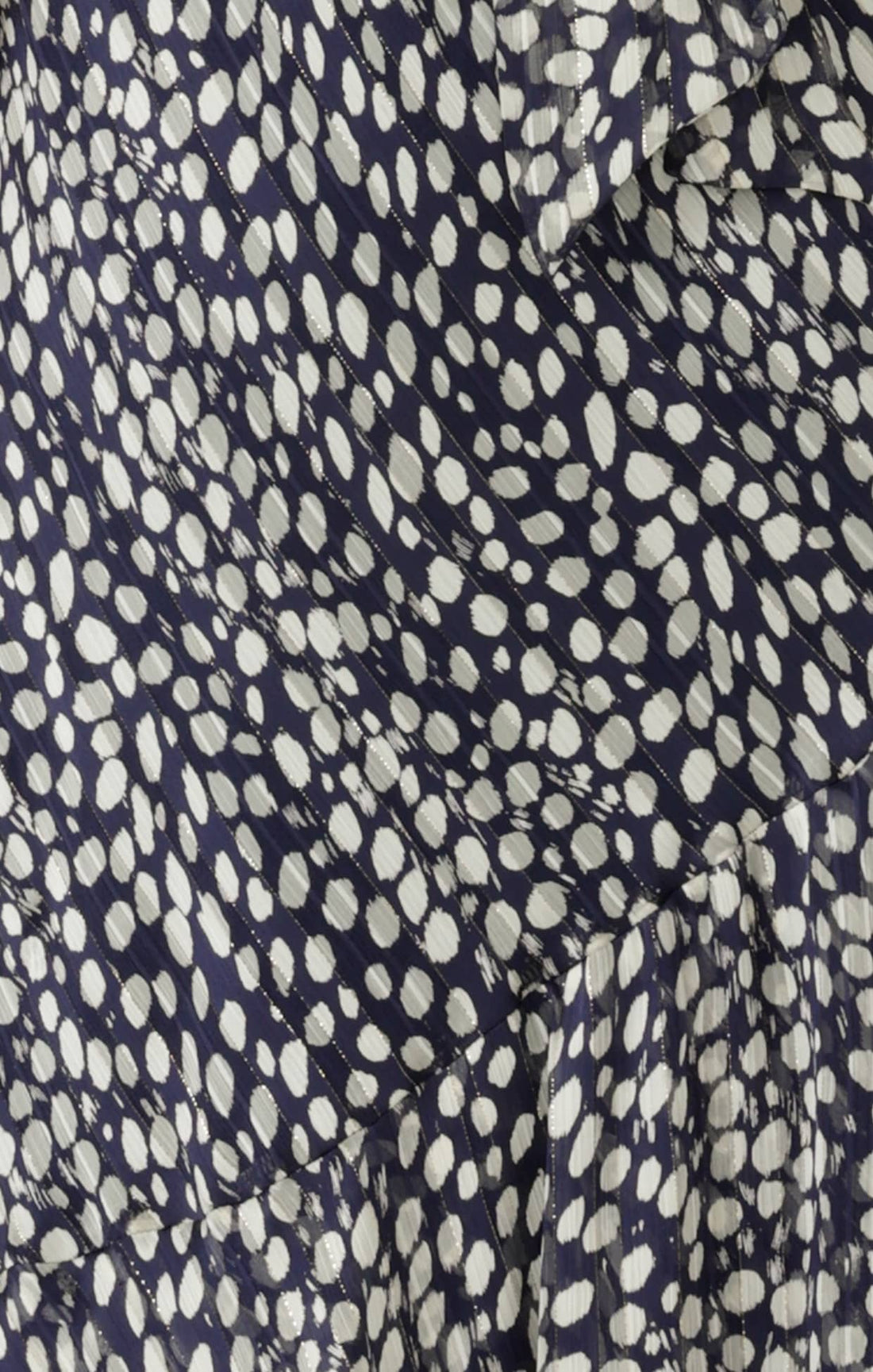 Sacha Drake Austen Dress -Navy White Spot - Image 11