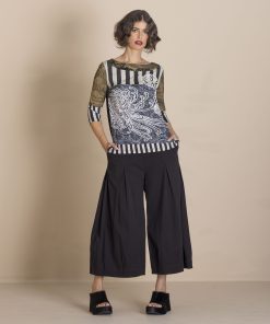 Megan Salmon Audrey Tee - Stripes