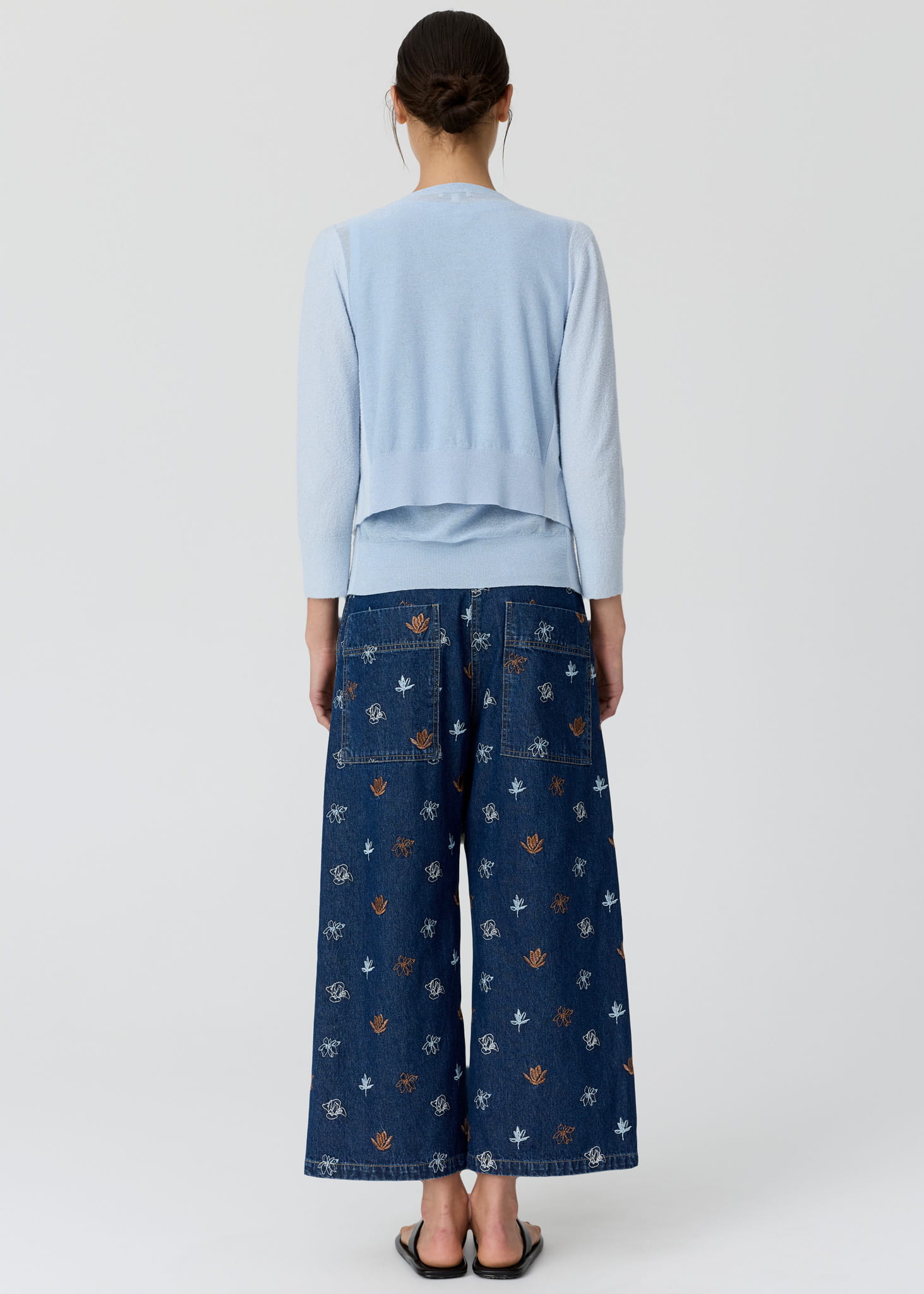 POL Haven Cardigan - Blue - Image 4