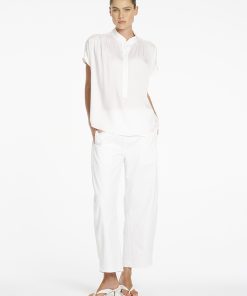 Mela Purdie Gathered Shell - Pearl