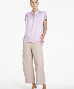 Mela Purdie Gathered Shell - Lilac