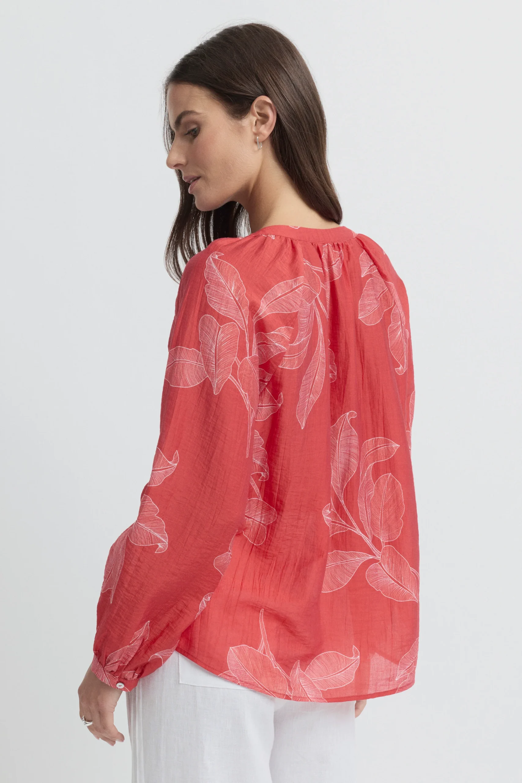 Yarra Trail Rosella Blouse - Rosella Print - Image 4