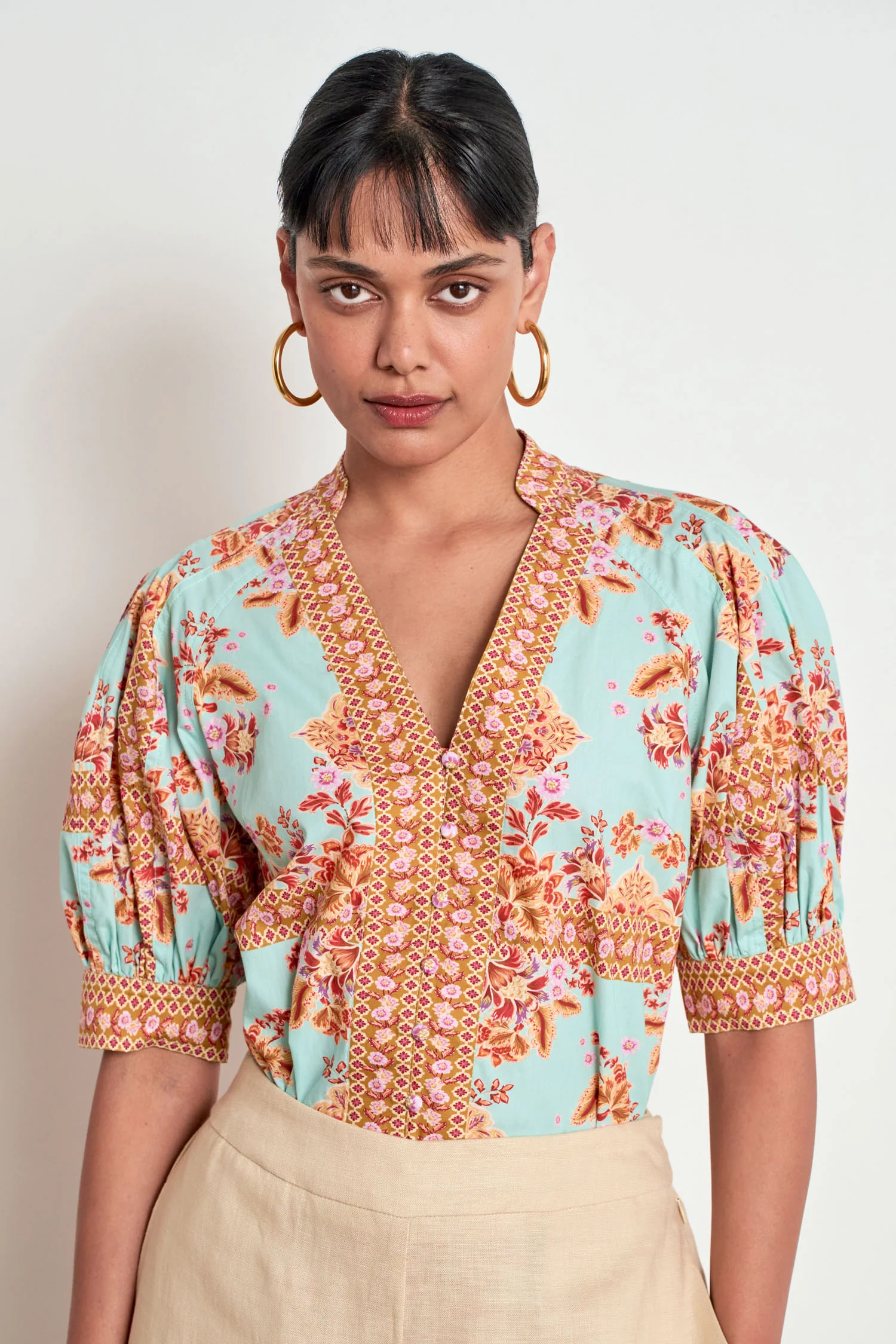 Zoe Kratzmann Sienne Top - Spring Glow