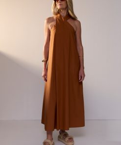 POL Hali Dress - Toffee