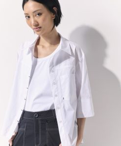 Marco Polo Modern Utility Shirt - White