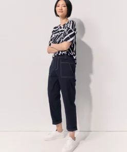 Marco Polo Essential Slim Pant - Navy