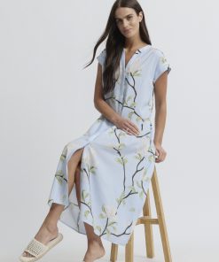 Yarra Trail Magnolia Dress - Blue